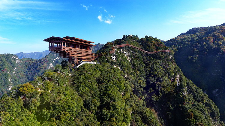 【云游渭南】待到春暖花開(kāi)之時(shí)，我們相約草長(zhǎng)鶯飛的少華山！_fororder_龍首閣 (2)