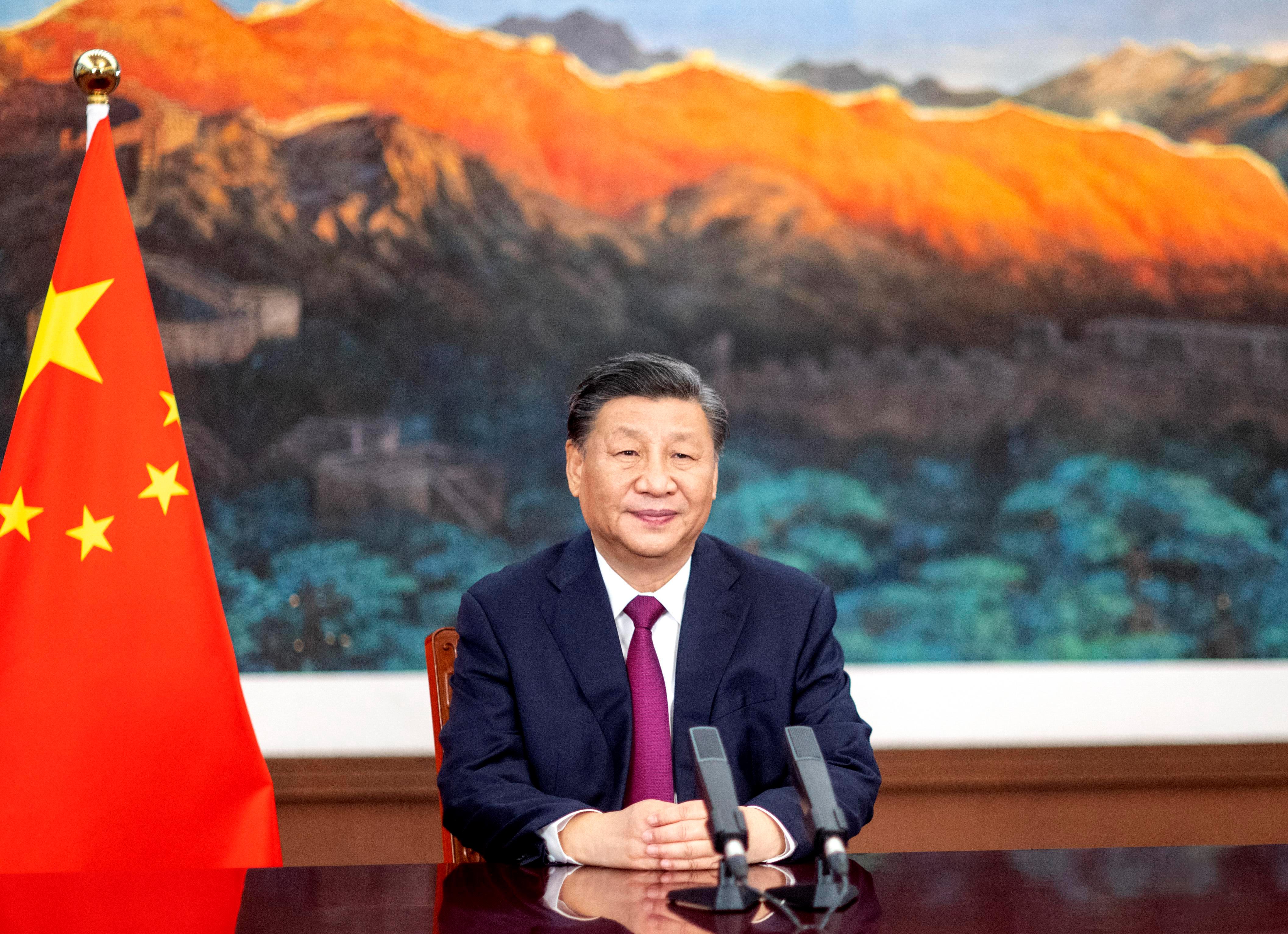 5月19日，國家主席習(xí)近平在金磚國家外長會晤開幕式上發(fā)表視頻致辭。