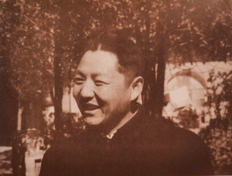 1946年，習(xí)仲勛在陜北。（畫(huà)傳 拍攝）
