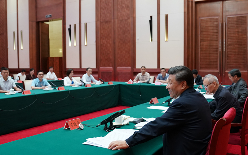 2020年9月17日，習(xí)近平總書記在長沙主持召開基層代表座談會并發(fā)表重要講話，聽取基層干部群眾代表對“十四五”規(guī)劃編制的意見和建議。