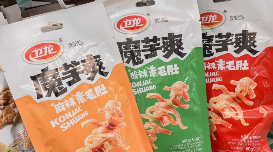 圖為魔芋爽。圖片來源：臺灣《聯合報》楊雅婷攝。
